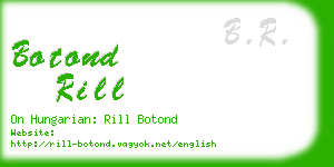 botond rill business card